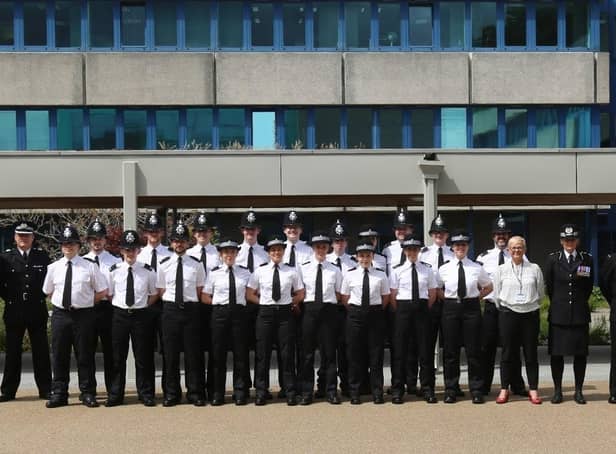 Nineteen PCs have been sworn in at Nottinghamshire Police