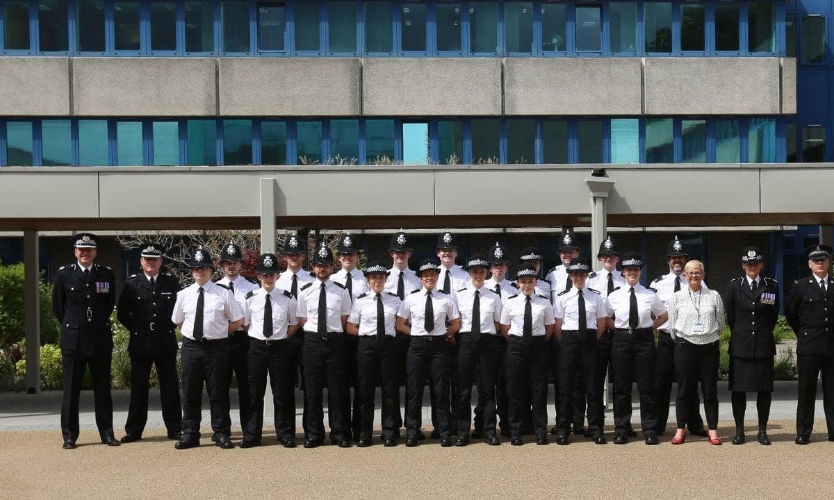 Notts Police More new recruits have joined Nottinghamshire Police