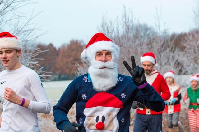 Run the Wall's Santa Dash is returning this month. Credit: Josh Taylor Photography