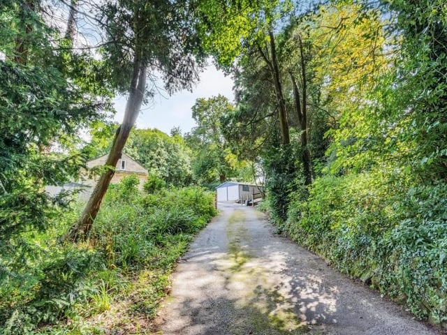 The driveway that wends its way to the property instantly gives visitors a rural feel. It is situated in the small Derbyshire village of Oakerthorpe, which is 11 miles south of Chesterfield.