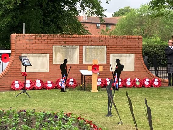 Centenary Commemoration of Worksop War Memorial