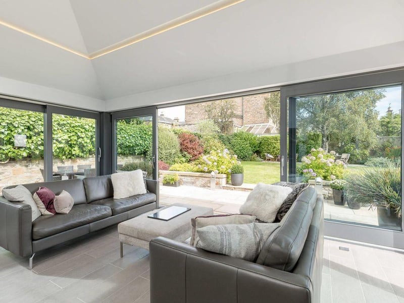 Sitting area.