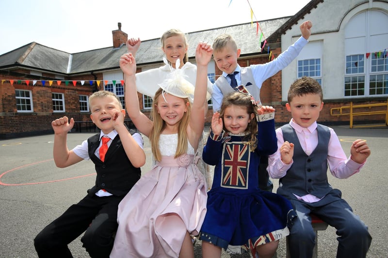 Royal Wedding celebrations at Langold Dyscarr Community School.