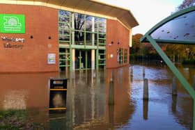 Worksop Library was one of the buildings badly affected by last year's floods