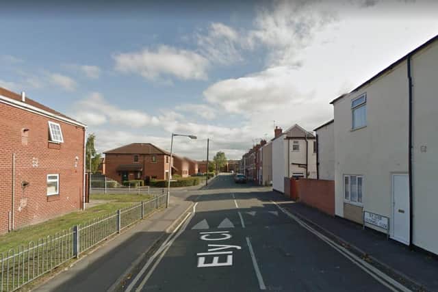 The robbery happened in the Ely Close area of Worksop in the early hours of Saturday morning.