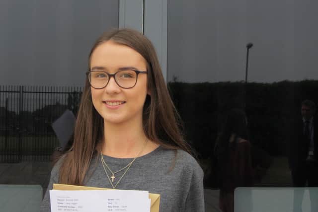 Amy Hagen also achieved fantastic results with 2 A* grades in History and Maths along with 2 A grades in Further Maths and Spanish.