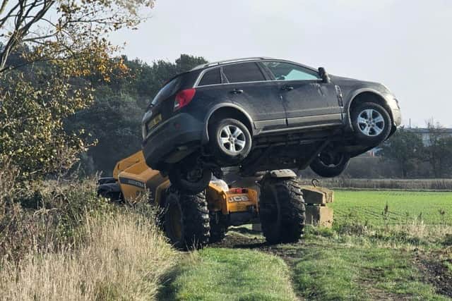Two vehicles seized by rural crime team after hare coursing alert