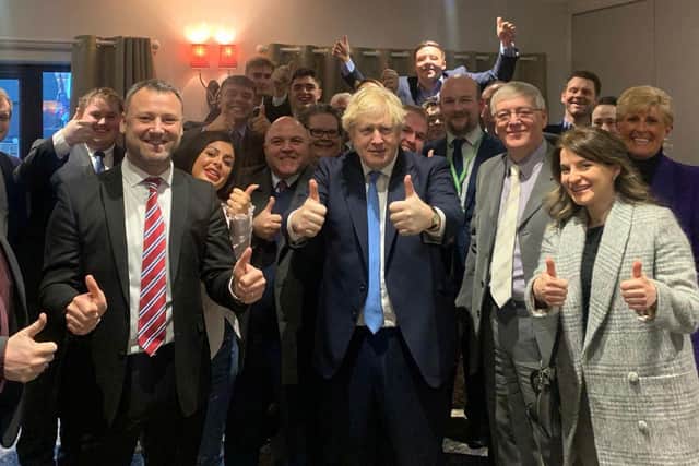 Members of the Bassetlaw Conservative Party met PM Boris Johnson in Forest Pines hotel and golf course, Lincolnshire, on February 17.