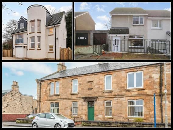 Properties currently for sale in Falkirk district.