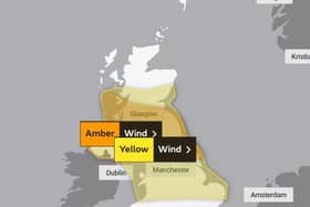 Yellow weather warnings are in place for Nottinghamshire from Wednesday February 16 3pm to Friday February 18 9pm. Credit: Met Office