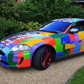 Stuart Dixon has raised more than £300,000 for Bluebell Wood Children's Hospice with his car sticker campaign