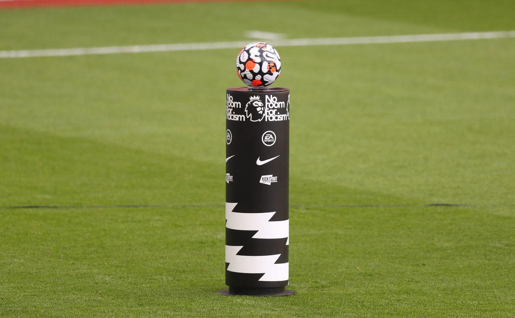 Premier League match ball. (Photo by Alex Morton/Getty Images)