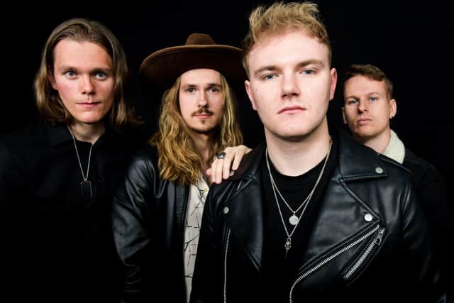 VIVAS are James Wilson, on lead vocals and rhythm guitar, Tyler Savage, on lead guitar and backing vocals, Kane Ibbertson, on bass and backing vocals, and drummer Keaton Barker.