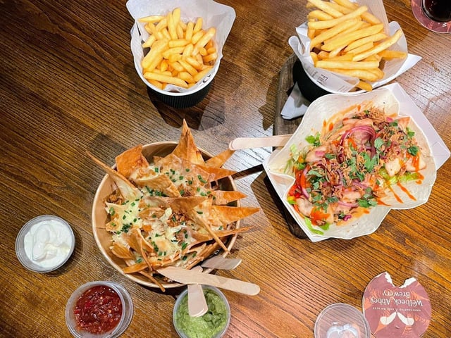 Customers can now enjoy a new menu while watching live sports in the pub.