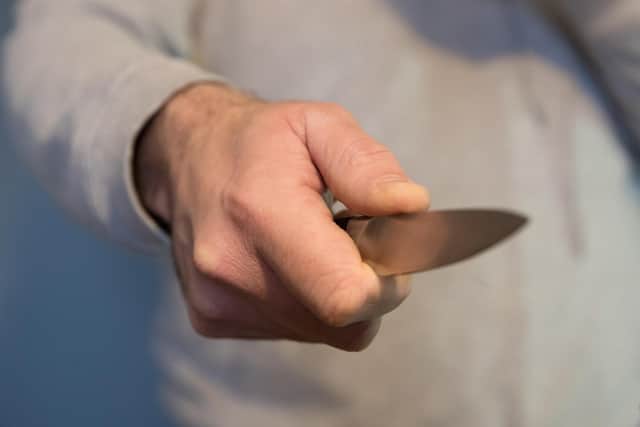 Between April 2012 and March 2021, there were around 710 admissions of patients from the Notts policing area following an assault with a sharp object. Credit: PA