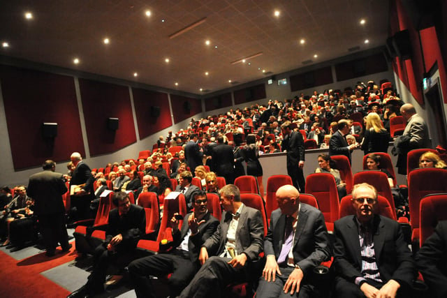 Invited guests enjoyed a special screening for the official opening.