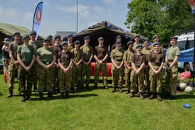Members of 303 Worksop Air Training Corps at last year's event