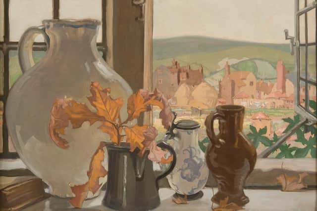 From my Window at Ditchling, by early 20th Century Welsh artist Frank Brangwyn , will be among the works coming to the Harley Gallery this year.