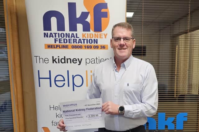 Maximus Foundation UK, the not-for-profit arm of Maximus, has awarded a grant of £2,500 to the National Kidney Federation to help fund the support of kidney patients, their carers, and their families.