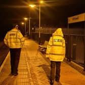 Police officers have raised concern after dealing with a group of youths damaging Whitwell railway station on the Robin Hood Line.