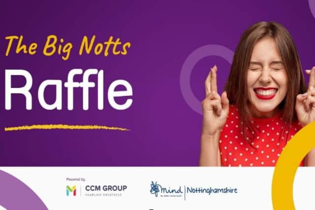 The Big Notts Raffle raise more than £1,600 for Nottinghamshire Mind