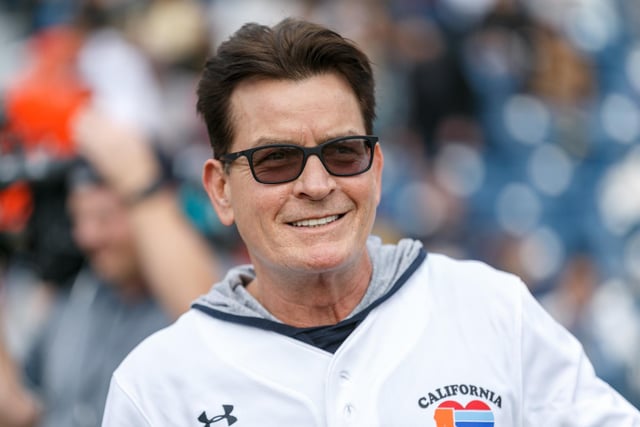 Actor and TV star Charlie Sheen