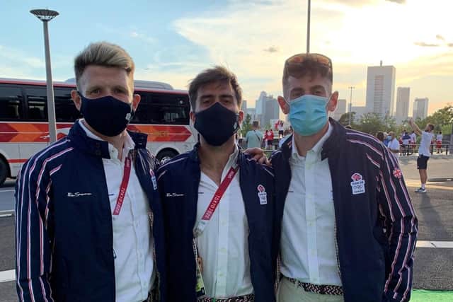The Worksop College alumni for GB's hockey team in Tokyo.