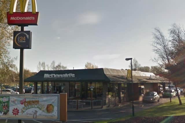 Three men, aged 34, 32 and 32 have been arrested on suspicion of theft and going equipped to steal at McDonald’s in Old Rufford Road, Ollerton.