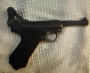 A replica firearm was stolen from a house in Carlton in Lindrick.