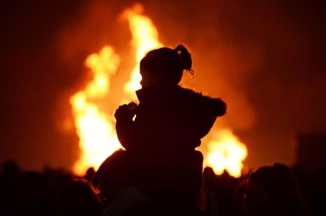 Pictures of After Dark and bonfire night events in Sheffield