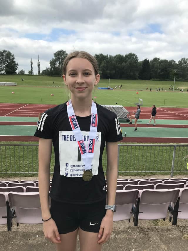 Alicia Wells had a successful double, winning gold in the 300m and a silver in the 75m hurdles.