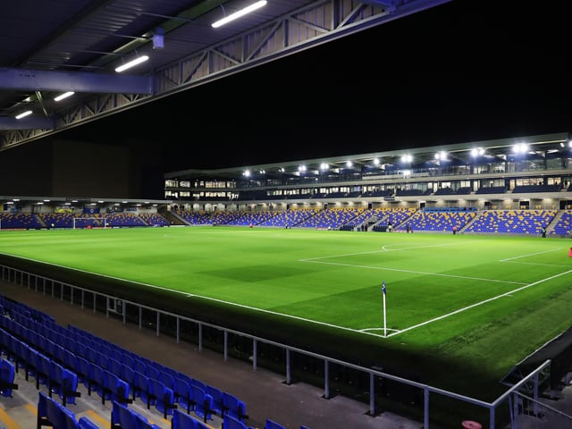 Capacity: 9,215; Average home attendance: 7,486; Average percentage filled: 81.2%