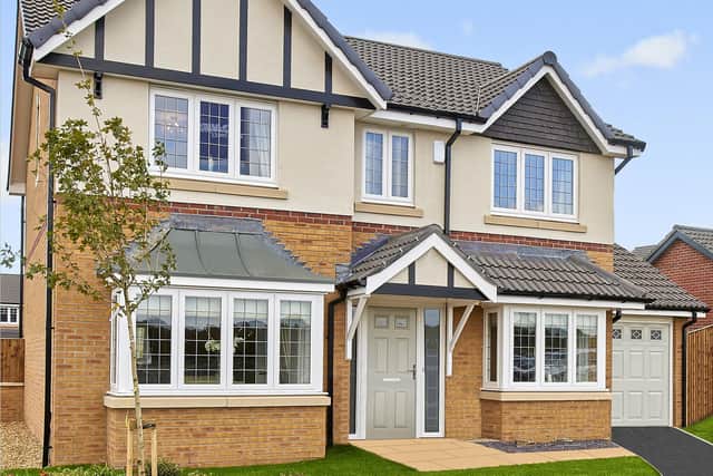 One of Jones Homes Yorkshire's new homes in Worksop. Photo: Kevin Osborne