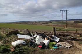 Fly-tipping.