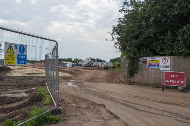 The development will see 110 homes on the 42-acre site off Gateford Road.