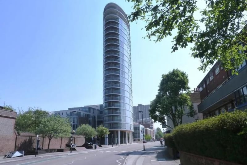 A one bedroom flat is available in Admiralty Quarter in Queen Street, Portsea for £179,995.