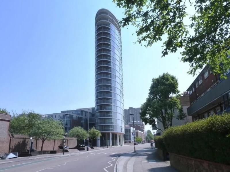 A one bedroom flat is available in Admiralty Quarter in Queen Street, Portsea for £179,995.