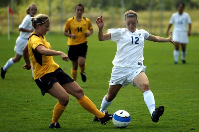 North Notts college aims to inspire more females to play football by employing a new apprentice.