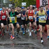 Runners battle in the rain at the Worksop Half Marathon on Sunday (picture: Mick Hall Photography).