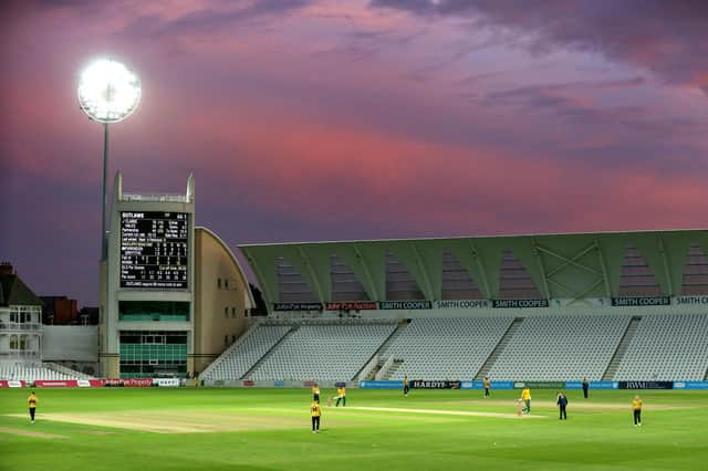 The Notts Outlaws will play in front of a reduced crowd. (Photo by Alex Pantling/Getty Images)