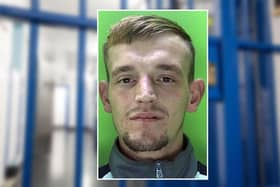 Luke Hawkins was jailed for 12 weeks after admitting stealing petrol and shop goods. Photo: Nottinghamshire Police