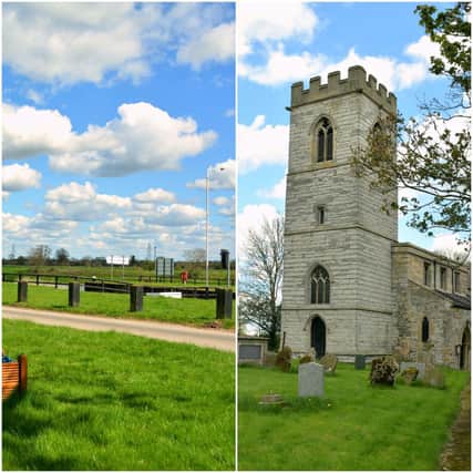 Two views that will be seen on this walk (pictures: Sally Outram).