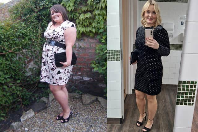 Leigh-Anne has transformed from a dress size 24 to 14 since joining Slimming World.