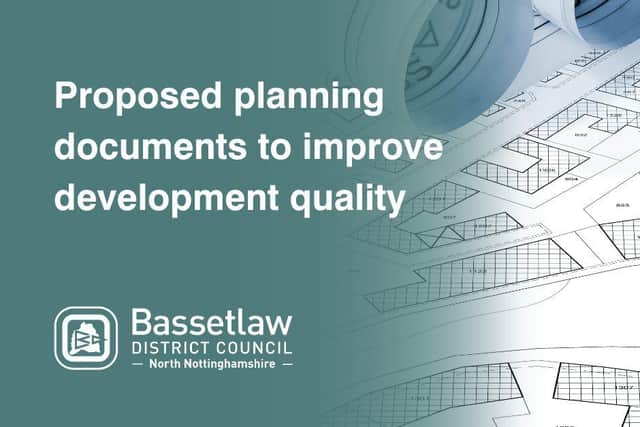 Proposed planning documents to improve development quality