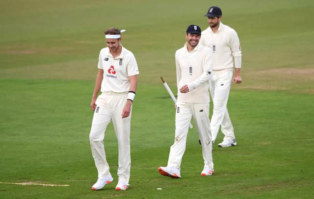 Stuart Broad is one of six candiates for the 2020 SPOTY. (Photo by Stu Forster/Getty Images for ECB)