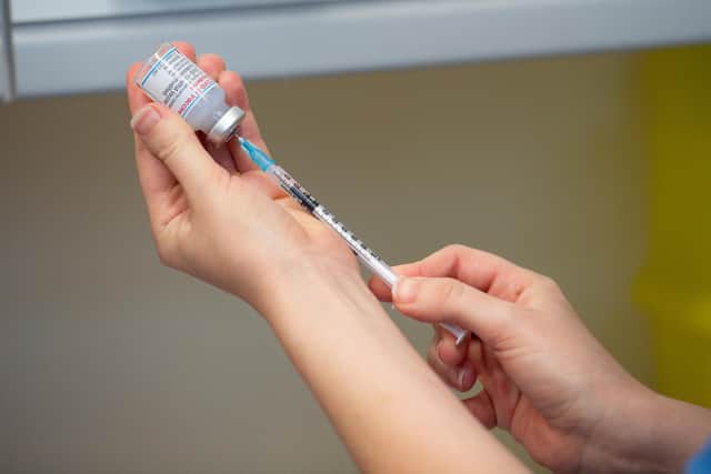 Nearly a third of under-30s in Bassetlaw have yet to receive a Covid-19 vaccine, figures suggest. (Photo by Jacob King - WPA Pool/Getty Images)