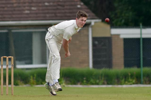 Worksop bowler Harry Taylor took three wickets.