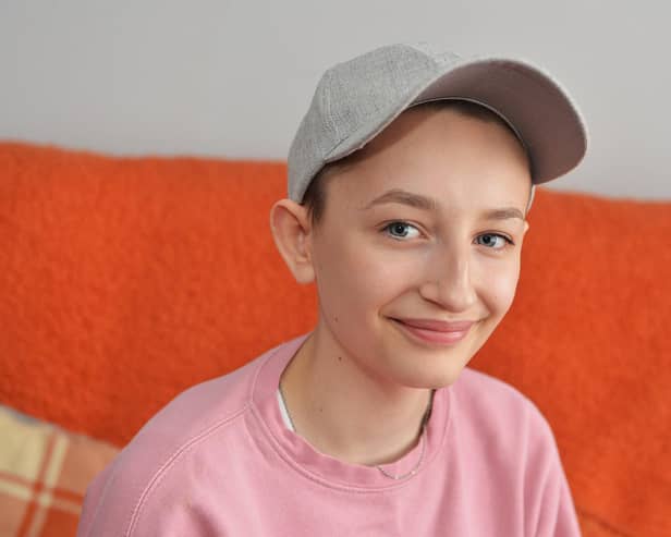 Ella Goodwin, 13, has lost her hair due to illness and will now be allowed to wear a cap at school after a U-turn by Heritage High School in Clowne