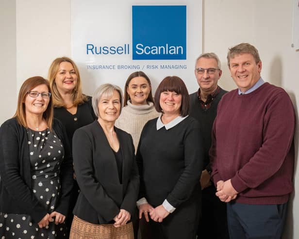 Russell Scanlan's internal charity team