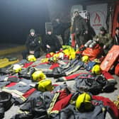Nottinghamshire Fire and Rescue Service donated equipment to rescue teams in Ukraine.